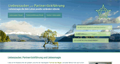 Desktop Screenshot of liebeszauber-partnerrueckfuehrung.com